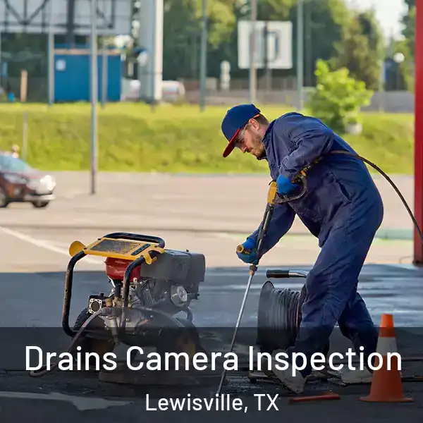  Drains Camera Inspection Lewisville, TX