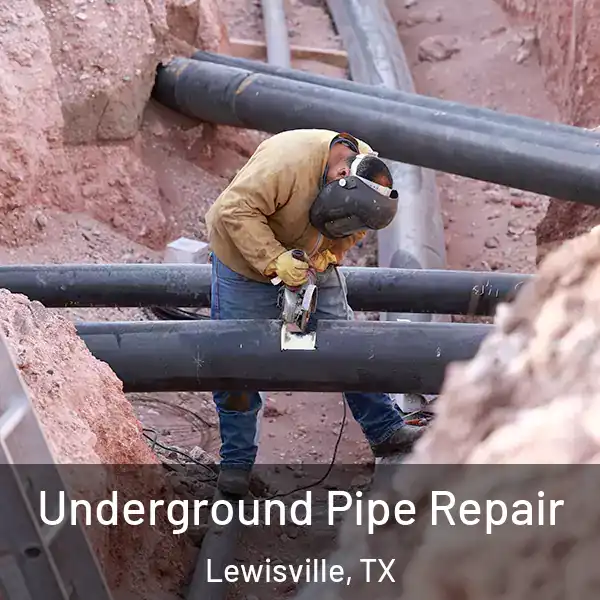  Underground Pipe Repair Lewisville, TX
