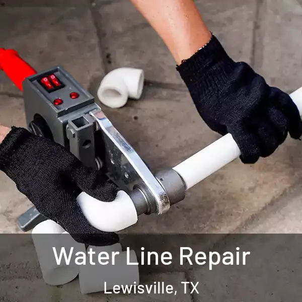  Water Line Repair Lewisville, TX